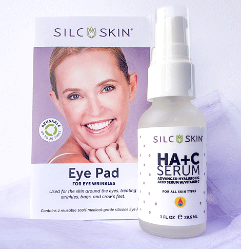 SilcSkin Eye Pad and HA+C Serum